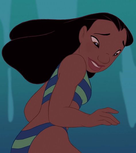 Nani Pelekai - Lilo and Stitch Nani Pelekai, Lilo And Stitch, A Woman, On Twitter, Twitter, Hair, Black