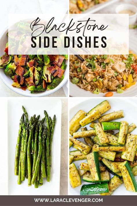 pin of different side dishes for the blackstone grill Flat Top Veggies, Black Stone Grill Vegetables, Vegetables On Griddle, Black Stone Vegetable Recipes, Blackstone Grilled Veggies, Blackstone Veggie Sides, Grilled Veggies On The Blackstone, Vegetables Blackstone, Blackstone Dinner Sides