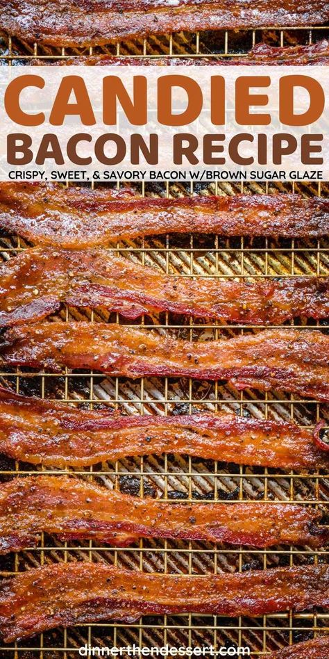 Billionaire Bacon Recipe, Billionaire Bacon, Maple Candied Bacon, Candied Bacon Recipe, Oven Baked Bacon, Maple Candy, Brown Sugar Bacon, The Slow Roasted Italian, Bacon In The Oven