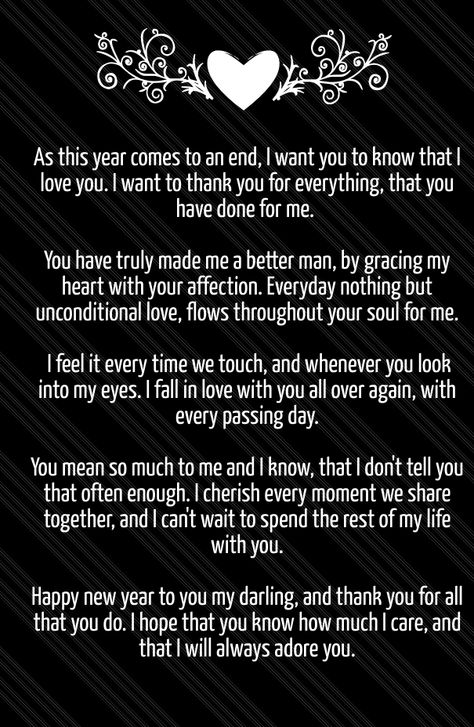 best new years poems for her and him New Year Message For Girlfriend, New Year Wishes For Girlfriend, Happy New Year Poem, New Year Love Quotes, Christmas Love Quotes, New Year Poem, Poems For Her, Life Reminders, New Year Wishes Quotes