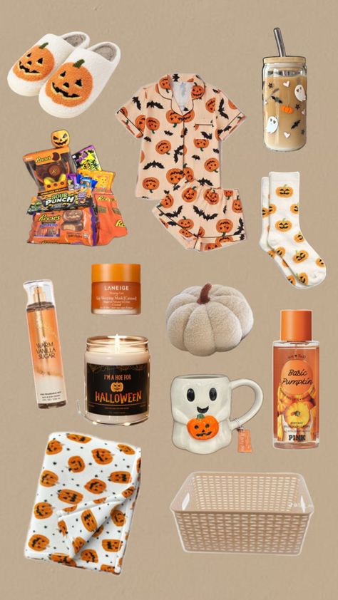 Boo box/basket ideas for friends and girlfriends. halloween candle, halloween mug, halloween blanket, halloween pjs, halloween socks, halloween snacks, halloween night Boo Basket Ideas For Girlfriend, Basket For Girlfriend, Pjs Halloween, Boo Basket Ideas For Best Friend, Halloween Boo Basket Ideas, Basket Ideas For Friends, Baskets For Friends, Halloween Boo Basket, Cute Baskets