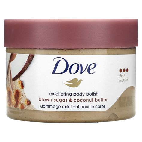 Deep 1/4 Moisturizing Cream A Plant-Based Cleanser pH Balanced No Sulfate Cleansers PETA Cruelty-Free Globally, Dove Does Not Test On Animals Indulge in deep exfoliation with Dove Exfoliating Body Polish, the scrub that smooths and nourishes rough, dry skin to reveal its natural glow. Our eBay Store About Us Contact Us Add to Favorite Sellers Expiration Date: 01/01/2028 Disclaimer: Our receiving department does its best to verify and then enter the correct expiration dates for all incoming products. However, discrepancies do occur from time to time. This being said, the exceptionally high turnover at iHerb ensures that our inventory is among the freshest in the industry. Dove, Exfoliating Body Polish, Brown Sugar & Coconut Butter, 10.5 oz (298 g) DESCRIPTION: Deep 1/4 Moisturizing Cream A Dove Scrub, Dove Body Scrub, Brown Skincare, Vanilla Products, Dove Exfoliating Body Polish, Exfoliating Body Polish, Dove Beauty Bar, Dove Beauty, Dove Body Wash