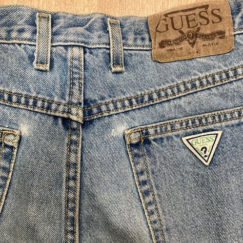 Vintage Guess Jeans Vintage Guess Jeans, Guess Aesthetic, Guess Clothing, Guess Fashion, Y2k Fairycore, Dream Outfits, Y2k Jeans, In My Dreams, Guess Jeans