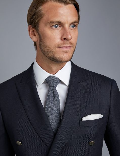 Miles Bugby for Hawes & Curtis Double Breasted Navy Blazer, Beautiful Eyes Color, Blue Eyed Men, Hawes And Curtis, Jackets Casual, Designer Menswear, Fashion Suits, Cotton Blazer, Mens Designer Fashion