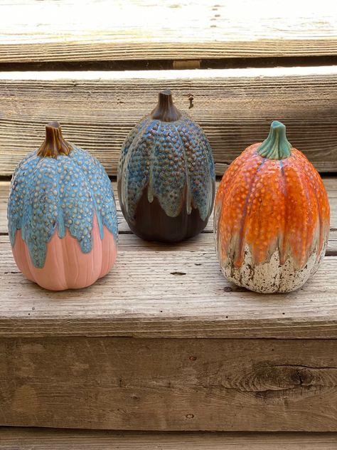 Excited to share the latest addition to my #etsy shop: Hand Painted Tall Beaded Stoneware Pumpkin https://etsy.me/3Chiwhc #halloween #cutehalloween #pumpkindecor #orange #fall #blue #handmade #handpainted #ceramicpumpkin Pumpkin Teapot, Ceramic Pumpkins, Decorated Pumpkins, Painting Pots, Lake Elsinore, Easter Peeps, Ceramic Inspiration, Easter Tree, Pottery Clay