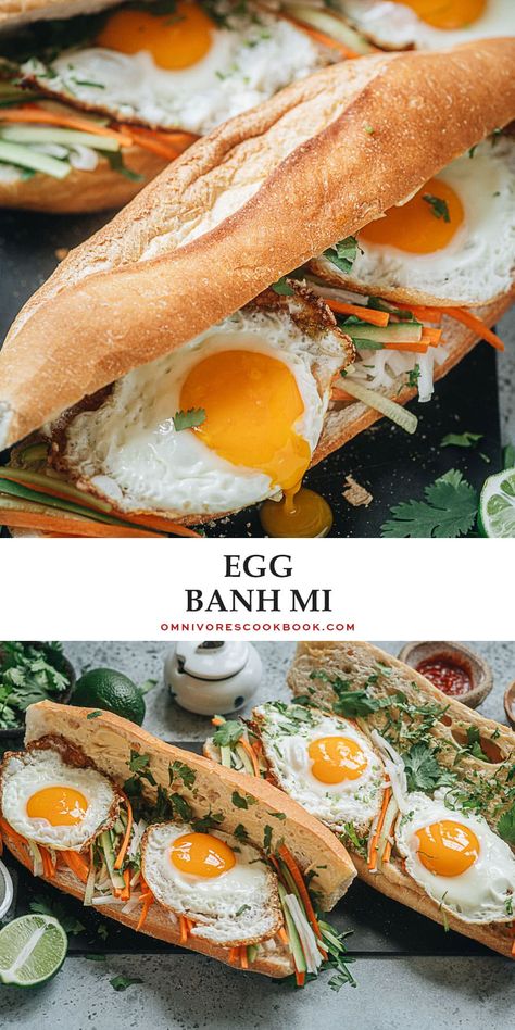 Pickled Carrot, Ways To Cook Tofu, Brunch Ideas Recipes, Banh Mi Recipe, Meal Vegetarian, Cook Tofu, Vietnamese Sandwich, Bahn Mi, Burger Pizza