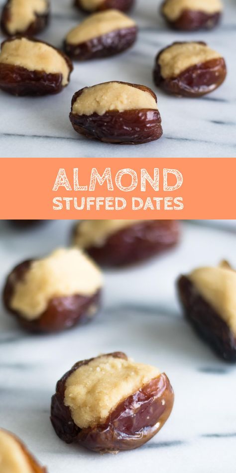 Mexican Candy Recipes, Almond Stuffed Dates, Health Treats, Dates Recipes, Stuffed Dates, Mexican Candy, Plant Based Diet Recipes, Date Recipes, Healthy Vegan Snacks