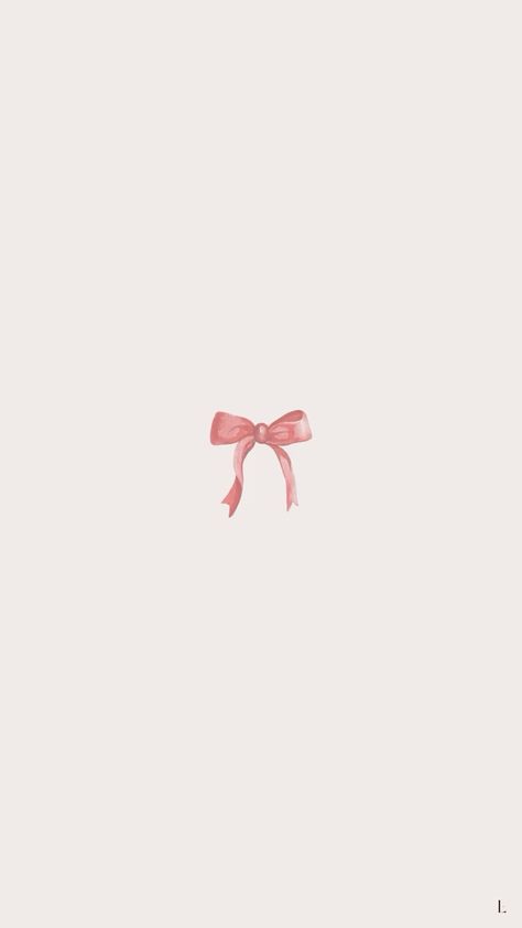 Pink Bow, White Background, Wallpapers, Iphone, Wall, Pink, White