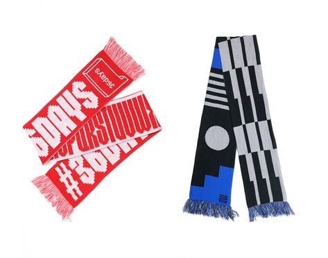 Football Scarf Design, Scarf Illustration, Winter Scarf Pattern, Print Scarf Design, Graphic Scarf, Props Design, Football Scarf, Super Scarf, Scarf Designs