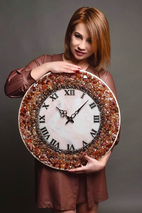 Epoxy Decor, Epoxy Clock, Custom Watches, Marble Watch, Resin Watch, Resin Wall Clock, Watch Art, Unique Wall Clock, Handmade Wall Clocks