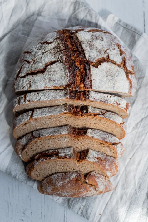 Rye Sourdough Discard Bread - nobizlikedoughbiz Sourdough Discard Bread, Discard Bread, Sourdough Rye Bread, Rye Sourdough, Sourdough Rye, Rye Bread Recipes, Sourdough Starter Discard Recipe, Sourdough Pancakes, Discard Recipes