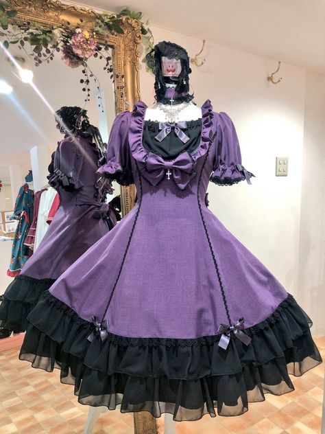 Purple Victorian Dress, Outfits Purple, Rave Outfits Men, Goth Princess, Stella Dress, Clothing Design Sketches, Princess Outfits, Fashion Attire, Really Cute Outfits