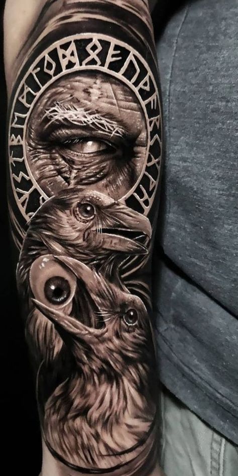 Dark Viking Tattoo, Nordic Tattoos For Men, Berserker Tattoo Vikings, Viking Tattoos For Men Norse Mythology, Viking Forearm Tattoo Men, Norse Sleeve Tattoo, Viking Sleeve Tattoo For Men, Viking Gods Tattoo, Viking Arm Tattoo