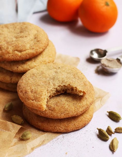 Soft Cardamom Orange Sugar Cookies - Scientifically Sweet Cardamom Sugar Cookies, Orange Sugar Cookies, Scientifically Sweet, Plain Sugar Cookies, Powdered Sugar Cookies, Cardamom Cookies, Spice Sugar Cookies, Orange Cardamom, Chocolate Chip Pecan Cookies