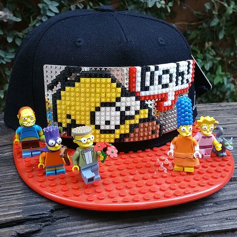 Lego Hat, Diy Presents, Hat Ideas, Diy Hat, Smart Things, Grad Cap, Lego Brick, The Simpsons, Diy Crafts For Kids