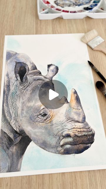 Louise De Masi on Instagram: "I have a video about this watercolour painting on YouTube today. It’s a painting I did for pleasure. I used some pastel at the end to enhance a few areas. If you want to watch my process you’ll find my Channel in the links on my bio. Enjoy your weekend. #watercolor #watercolorpainting #watercolourart #aquarelle #wildlifeart" Louise De Masi, Enjoy Your Weekend, Wildlife Art, Watercolour Painting, A Video, Watercolor Art, Watercolor Paintings, The End, Pastel