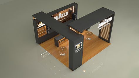 Simple Exhibition Counter :: Behance Exhibition Design, Design