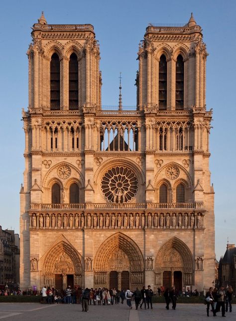 Notre Dame de Paris Notre Dame Paris, Cathédrale Notre-dame, Paris Photo, Palawan, Place Of Worship, Paris Travel, Facades, France Travel, Oh The Places Youll Go