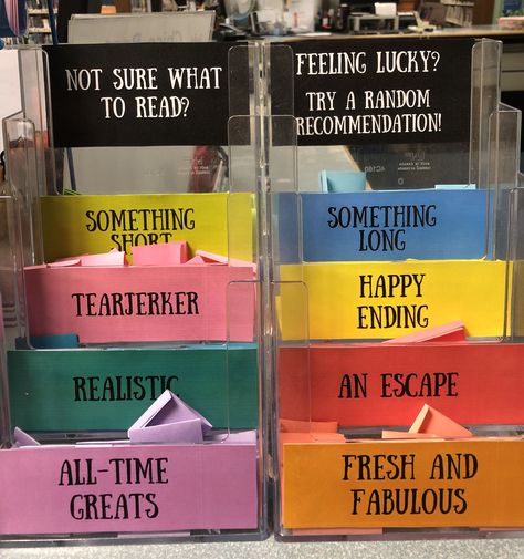 School Library Book Displays, School Library Decor, School Library Design, School Library Displays, Teen Library, Middle School Libraries, Library Work, School Libraries, Library Themes