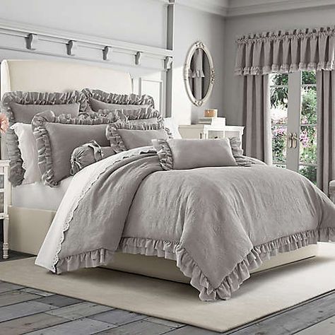 Elegant Gray Bedding, White And Gray Bedding Bedroom, Trendy Bedding Macy's, Queen Bedding Sets Grey, Bedding Sets Cozy Bed Bath & Beyond, Pier 1 Bedding, Teen Bedding Sets Farmhouse, Master Bedrooms Bedding Farmhouse, Gray Bedding With Pop Of Color Bathroom