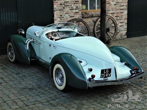 Car Auburn 1935 AUBURN SPEEDSTER 866 - GENN PRAY 1971 1935 for sale - PreWarCar Auburn Speedster, Auburn Car, Broken Arrow Oklahoma, Automobile Companies, Ford V8, Antique Car, Broken Arrow, Don't Compare, Auburn