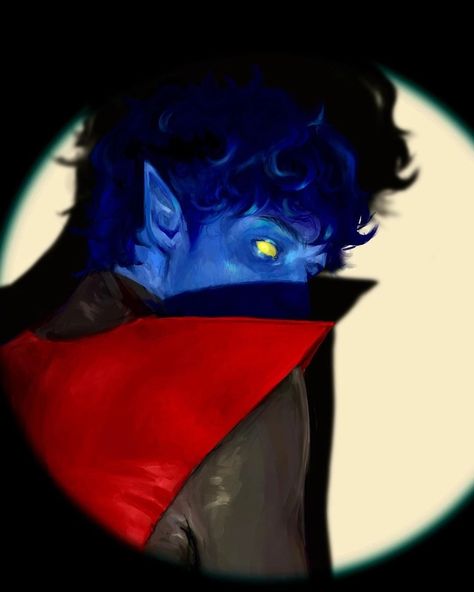 Nightcrawler Art, Nightcrawler Marvel, Nightcrawler Xmen, Beauty And The Beast Art, Marvel Phases, X Men Evolution, Marvel Xmen, Dc Memes, Uncanny X-men