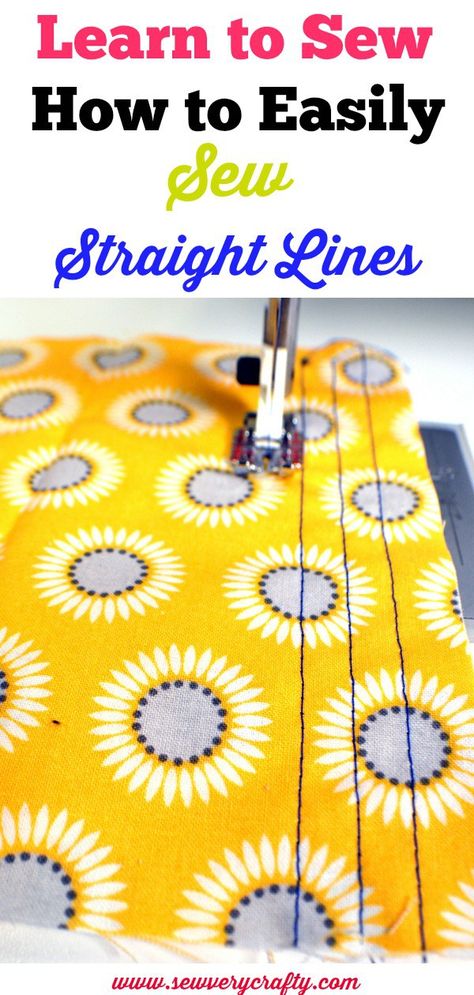 Tips Menjahit, Fat Quarter Projects, Beginner Sewing Projects Easy, Leftover Fabric, Straight Line, Fabric Baskets, Sew In, Sewing Projects For Beginners, Sewing Skills