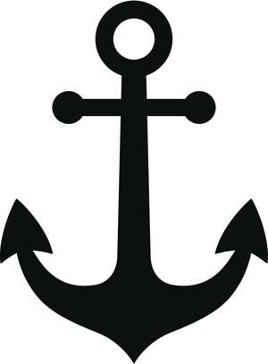 Boat Drawing Simple, Anchor Stencil, Anchor Tattoo Meaning, Anchor Drawings, Birches Painting, Anchor Tattoo Design, Anker Tattoo, Arm Tats, Nautical Star