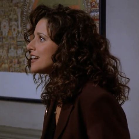 Elaine Benes, Julia Louis Dreyfus, Seinfeld, Hair Reference, Messy Hairstyles, Fall Hair, Hair Goals, Pretty Woman, New Hair