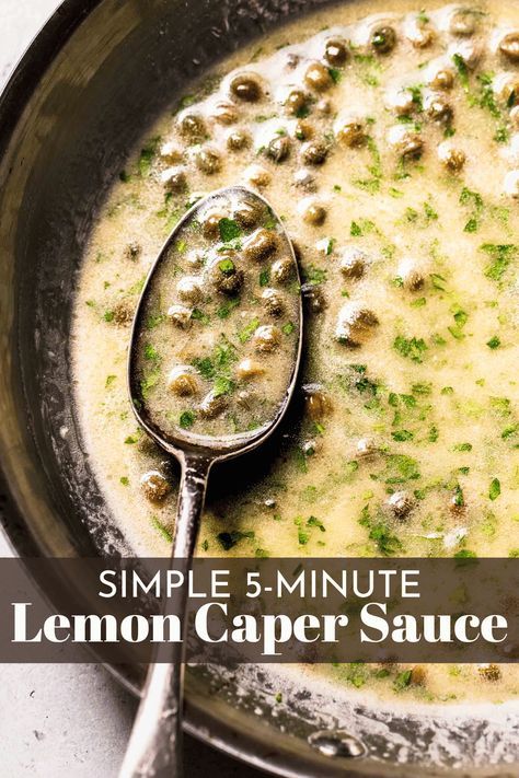 Caper Cream Sauce For Fish, Capers Sauce For Salmon, Lemon Caper Beurre Blanc Sauce, Caper Sauce For Pasta, Pasta With Lemon Caper Sauce, Lemon Butter Sauce With Capers, Key Lime Sauce For Fish, Lemon Caper Cream Sauce For Fish, Caper Lemon Sauce For Fish