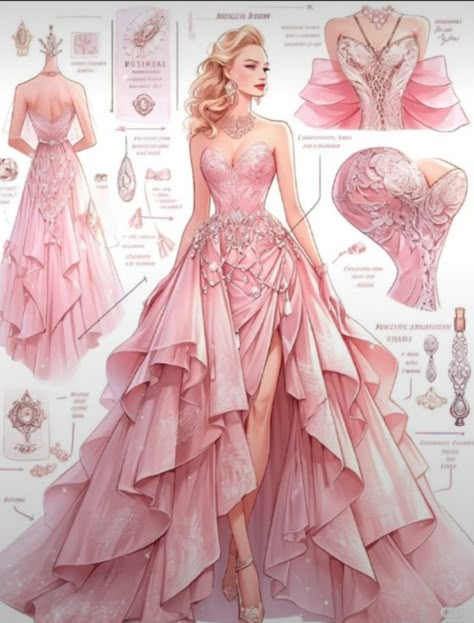 Fairytale Queen, Royalty Outfits, Kids Ball Gowns, Ball Gowns For Kids, Gowns For Kids, Dreamy Gowns, Inspiration Designs, Dress Illustration, Dress Design Drawing