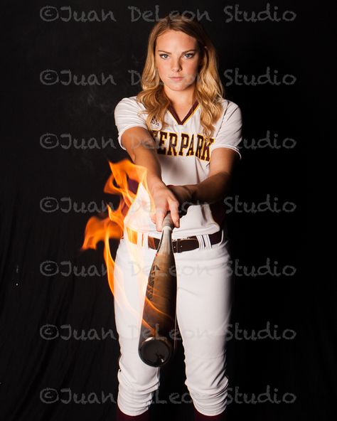 Deer Park softball portraits. Softball portraits, softball portraits on fire, softball bat on fire, high school softball portraits, individual softball portraits, Softball Photoshoot Ideas Fire, Sports Photography With Fire, Softball Pictures With Fire, Softball Fire Pictures, Softball Pictures Poses Individual, Softball Photoshoot Ideas, Softball Portraits, Athletes Photography, Softball Photoshoot