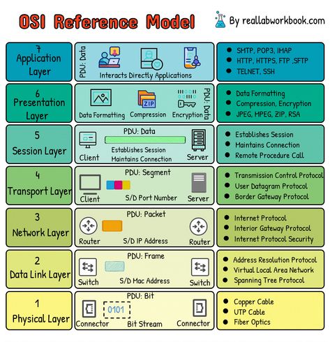 LetsDefend on LinkedIn: OSI Reference Model | 28 comments Osi Model, Embedded Systems, Network Engineer, Computer Shortcuts, Career Planning, Network Security, Computer Network, Skills To Learn, It Network