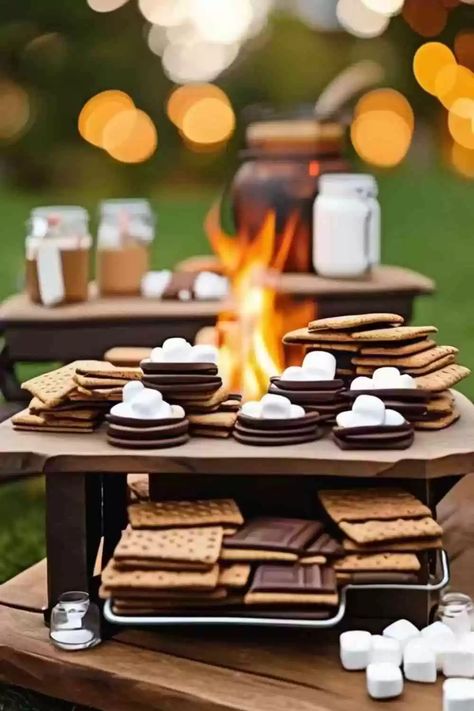 50 Super Fun Bonfire Party Ideas - Fun Party Games Ideas for Adults and Kids Bombfire Party, Bon Fire Ideas, Fall Bonfire Party Ideas, Bonfire Party Decorations, Beach Bonfire Ideas, Bonfire Pictures, Fall Bonfire Party, Bonfire Party Ideas, Bonfire Aesthetic