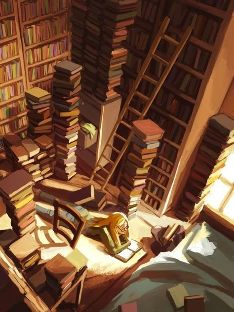 Bookworm Aesthetic, Dream Library, Library Aesthetic, Library Art, Home Libraries, World Of Books, Home Library, Book Shelf, I Love Books