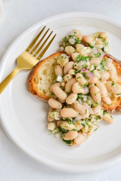 Marinated Beans, Cannellini Beans Recipes, Beans Recipes, Short I, Long Story Short, Long Story, Cannellini Beans, Mediterranean Diet Recipes, Meatless Meals