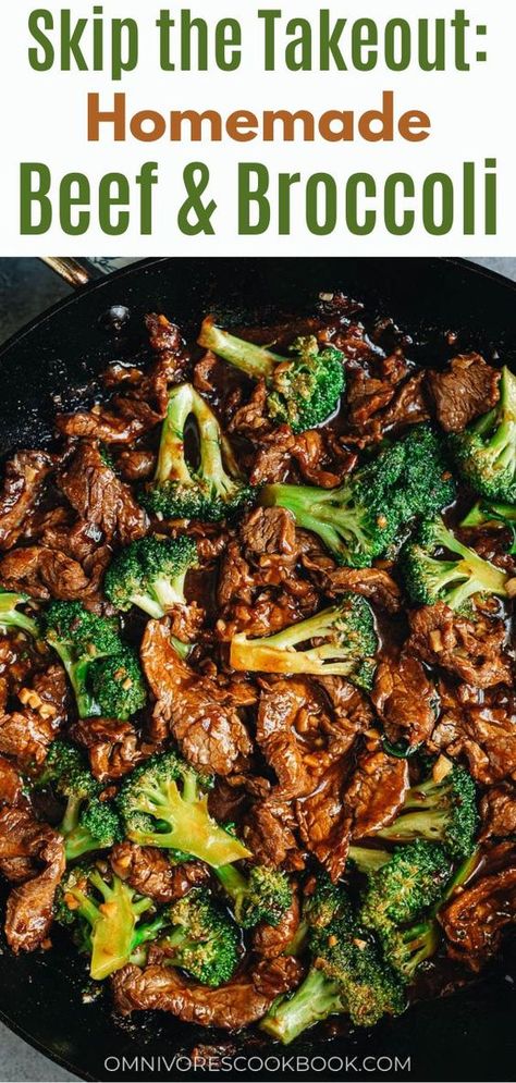 Chinese beef and broccoli is a classic stir-fry dish featuring tender beef slices and crisp broccoli florets tossed in a savory brown sauce. This homemade version allows you to enjoy this restaurant favorite right in your own kitchen. It's quick, easy, and incredibly tasty, making it a perfect choice for a weeknight dinner. Homemade Beef And Broccoli, Beef And Broccoli Sauce, Healthy Beef And Broccoli, Chinese Beef And Broccoli, Steak And Broccoli, Chinese Beef, Easy Beef And Broccoli, Beef Sauce, Beef Broccoli