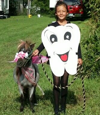 The tooth & tooth fairy!  Pony Costume Tooth Costume Diy, Tooth Halloween Costume, Tooth Fairy Costume, Pony Costumes, Tooth Costume, Bird Crafts Preschool, Pony Costume, Fairy Wings Costume, Dental Ideas