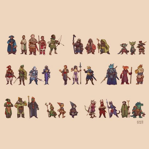 Dnd Races, Retro Gaming Art, Fantasy Races, Dungeons And Dragons Characters, Dungeons And Dragons Homebrew, Modern Fantasy, Character Design Animation, Game Inspiration, Rpg Games