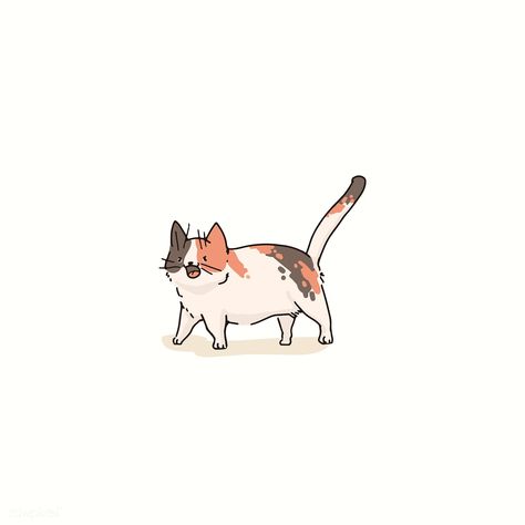 Munchkin Cat Drawing, Note Paper Template, Cat Wallpaper Iphone, Cat Illustration Cute, Cat Drawing Cute, Cute Cat Illustration, Munchkin Cat, Cat Frame, Cat Background