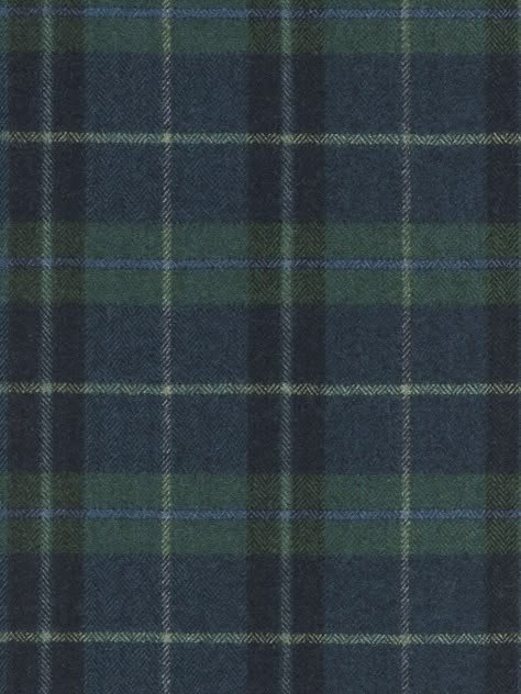 DE13974 - Holland & Sherry Model Design Fashion, Scottish Tweed, Horse Clothing, Damask Linen, Flannel Pattern, Alpine Green, Wool Quilts, Life Color, Blue Tartan