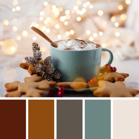 Christmas Color Schemes, Rustic Color Palettes, Xmas Color, Christmas Palette, Christmas Colour Schemes, Christmas Color Palette, Winter Color Palette, Color Schemes Colour Palettes, Christmas Color