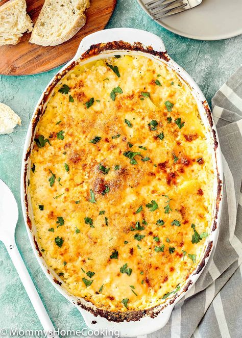 Cod Casserole, Fish Casserole Recipes, Creamy Fish, Fish Casserole, Cheesy Broccoli Casserole, Noodle Casserole Recipes, Potato Cheese, Easy Seafood, Loaded Potato