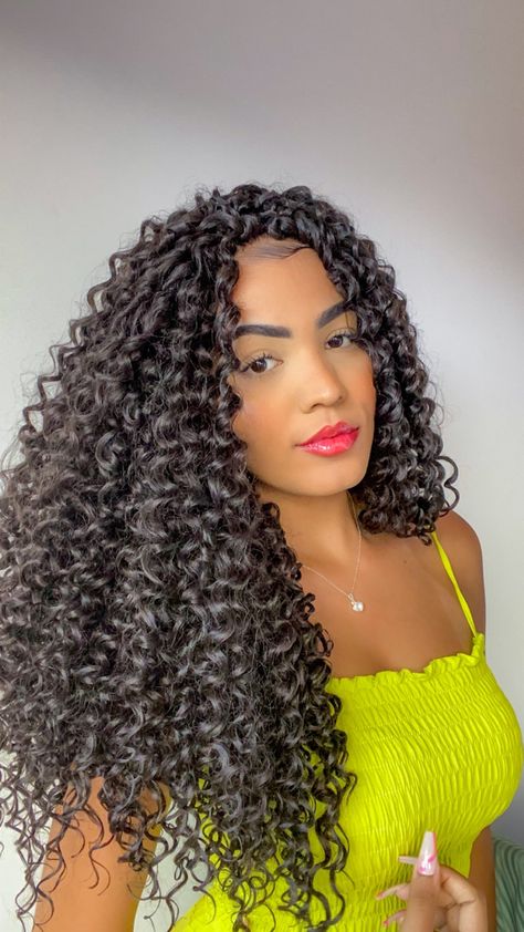 Hair Color Orange, Crimped Hair, Latest Hairstyles, Curly Girl, Crochet Braids, Box Braids, Summer Hairstyles, Natural Hair Styles, Wigs