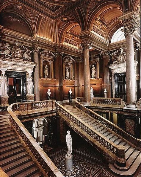 The Interior of the Fitzwilliam Museum is so classy and impressive . . #uk #england #cambridge #palace #interior #design #museum #art #architecture # Museum Entrance, Castle Interiors, Cambridge Uk, Cambridge England, Renzo Piano, Cambridge University, Grand Staircase, Beautiful Colours, Beautiful Architecture