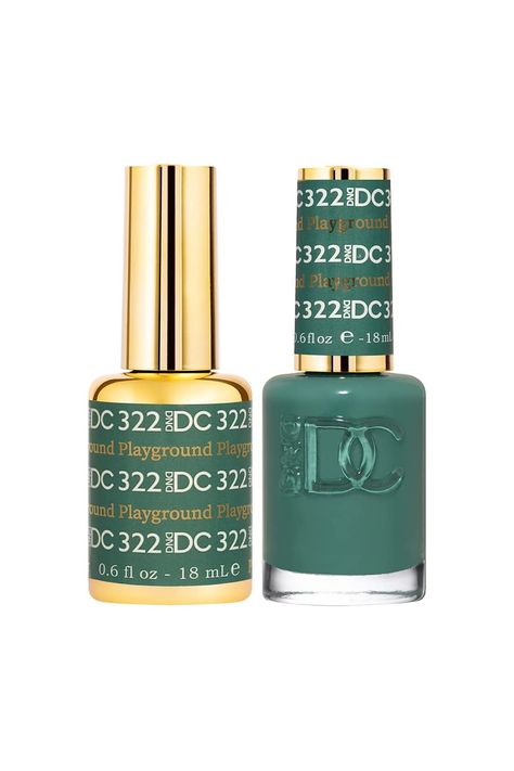 DNDDC DND DC Duo 322 Playground - Gel &amp; Matching Lacquer Polish, 0.6 Ounce, DNDDC322P Country Nails, Gel Lacquer, Womens Nails, Nail Supply, Gel Color, Goodie Bags, Nail Lacquer, Gel Nail Polish, Toe Nails