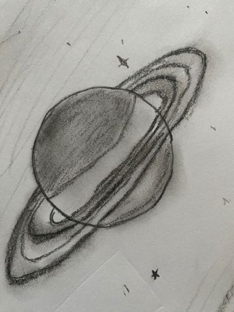 My drawing of Saturn🪐 Easy Saturn Drawing, Saturn Cute Drawing, How To Draw Saturn, Drawing Of Saturn, Saturn Doodle, Saturn Sketch, Saturn Drawing, Drawing Space, Notebook Sketches