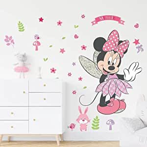 Large minnie mouse wall decals Minnie Mouse Wall Decals, Minnie Mouse Stickers, Mouse Wall, Girls Nursery, Nursery Baby Room, Wall Decor Stickers, Baby Room Decor, Beautiful Wall Art, Girl Nursery