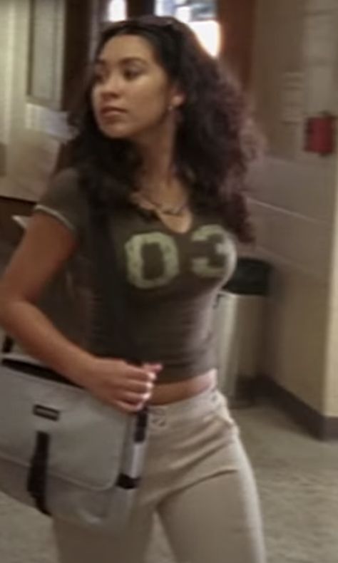 #Manny #MannySantos #Degrassi #2000's #fashion Degrassi Manny Outfits, Manny Santos Degrassi, Manny Degrassi Outfits, Manny Santos Aesthetic, Manny Santos Outfits, Degrassi Manny, 2000s Movie Fashion, Degrassi Fashion, Degrassi Outfits