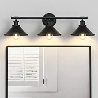 Kitchen Lighting Fixtures Over Sink, Bathroom Mirror Black, Porch Wall Lights, Black Bathroom Vanity Light, Black Bathroom Light Fixtures, Lamp For Bathroom, Bathroom Wall Light Fixtures, Bathroom Vanity Light Fixtures, Black Bathroom Light